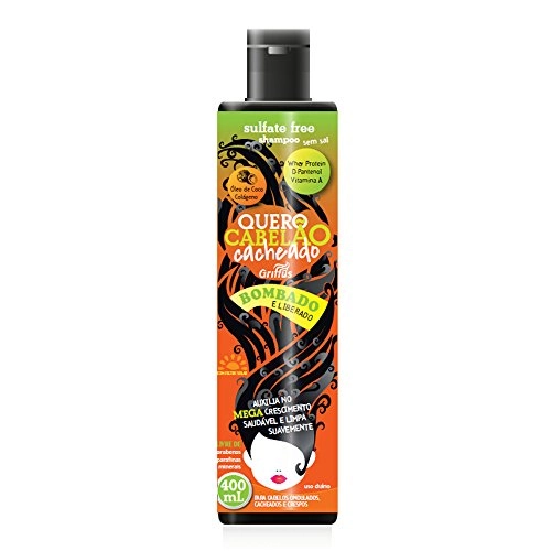 Shampoo Griffus 400ml Sulfate Free Cachos