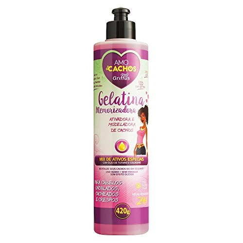 Gelatina Memorizadora Amo Cachos 400ml Griffus