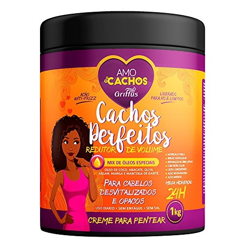 Creme P/ Pent Cachos Perfeit Amo Cacho 1kg Griffus