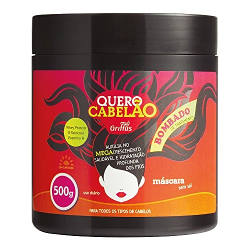 Mascara Quero Cabelao 500 Gr