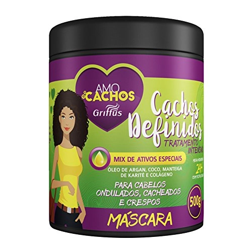 Mascara Amo Cachos Tratamento Cachos Definidos 500g Un