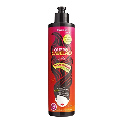 Creme Griffus Leave In Para Pentear Quero Cabelao 400ml Un