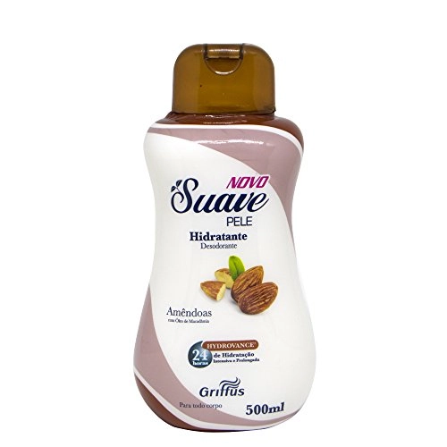 Hidratante Corporal Amêndoas e Óleo de Macadâmia Suave Pele Griffus 500ml