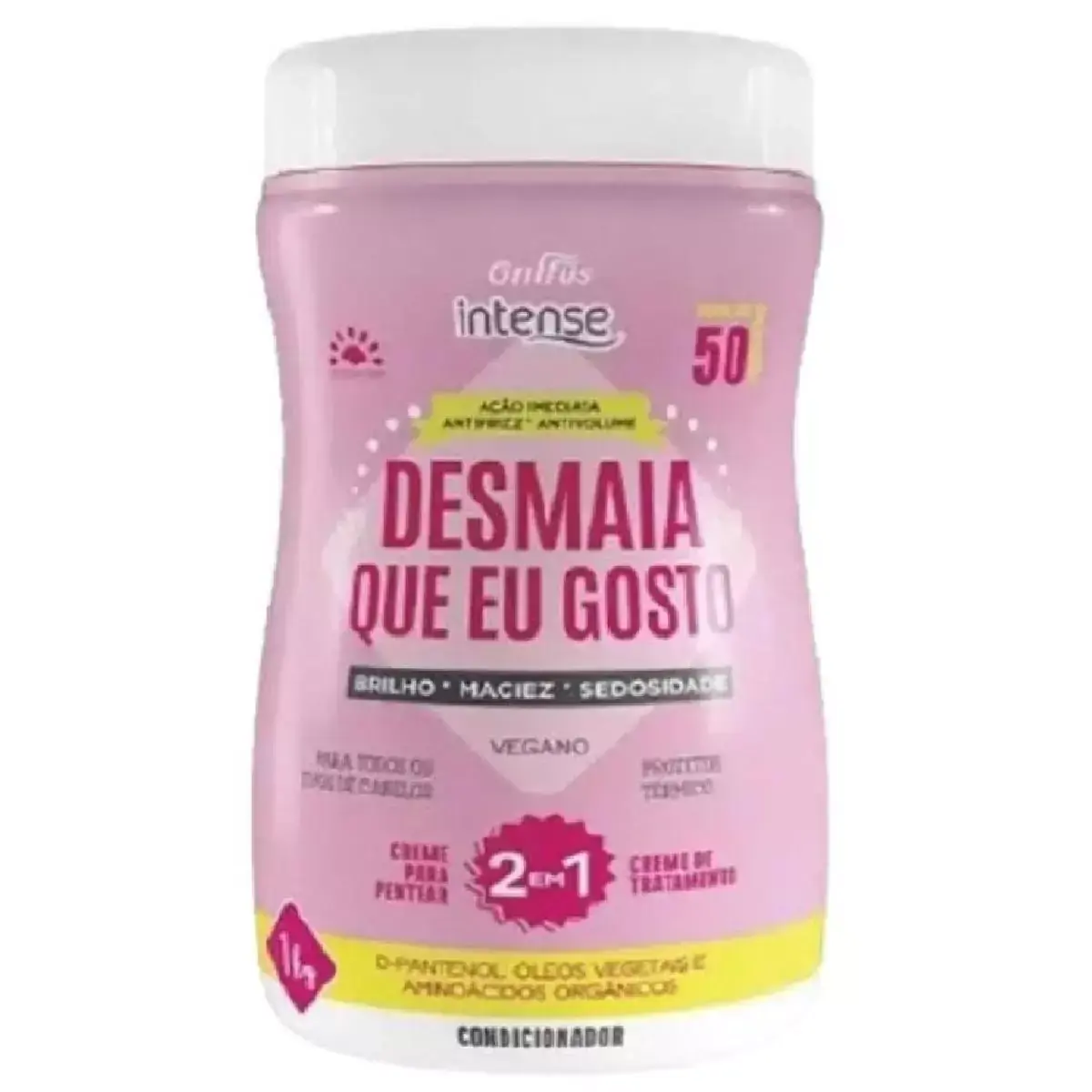 Creme Para Pentear e Tratamento 2 em 1 Desmaia Que Eu Gosto Vegano Intense Griffus 1Kg