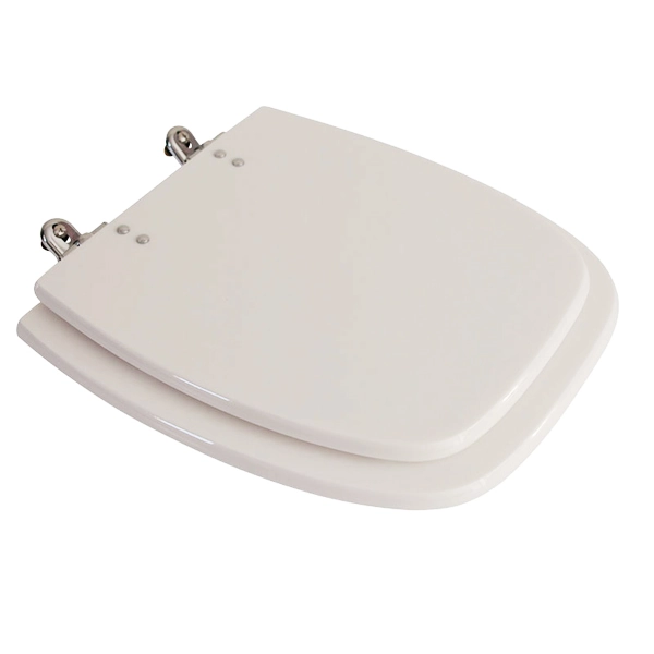 Assento Sanitário Versato/ Fit/ Primula/ Laguna/ Cannes Resina Branco Fechamento Comum Policlass