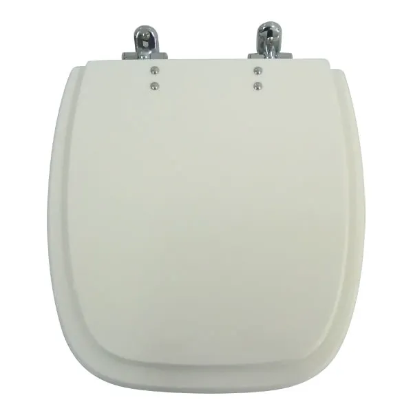 Assento Sanitário Formatos City com Fechamento Comum Oval Resina Branco Policlass