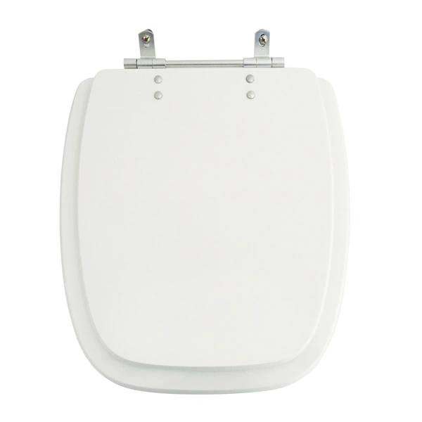 Assento Sanitário Formatos City com Fechamento Comum Oval Resina Branco Policlass