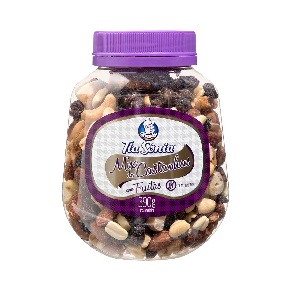 Mix De Castanha Com Frutas Tia Sonia 390g