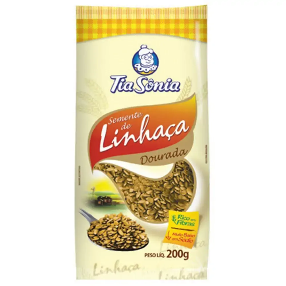 Semente Linhaça Dou.tia Sonia 200g Po