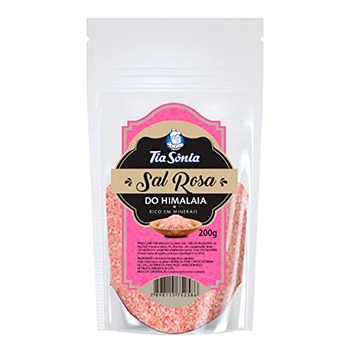 Sal Rosa Himalaia 200g Tia Sonia