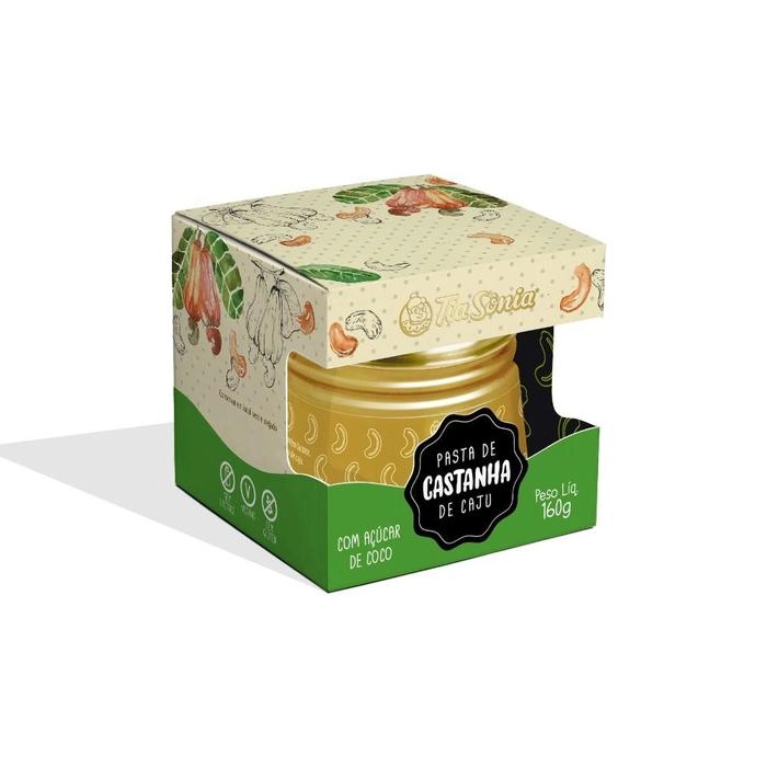 Pasta Castanha Caju Tia Sonia C Acucar C