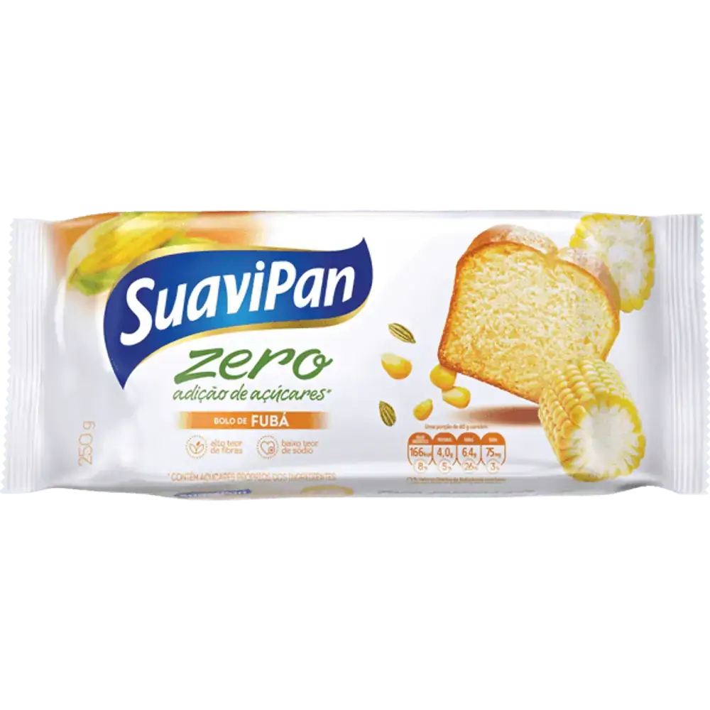 Bolo de Fubá Light SUAVIPAN 250g