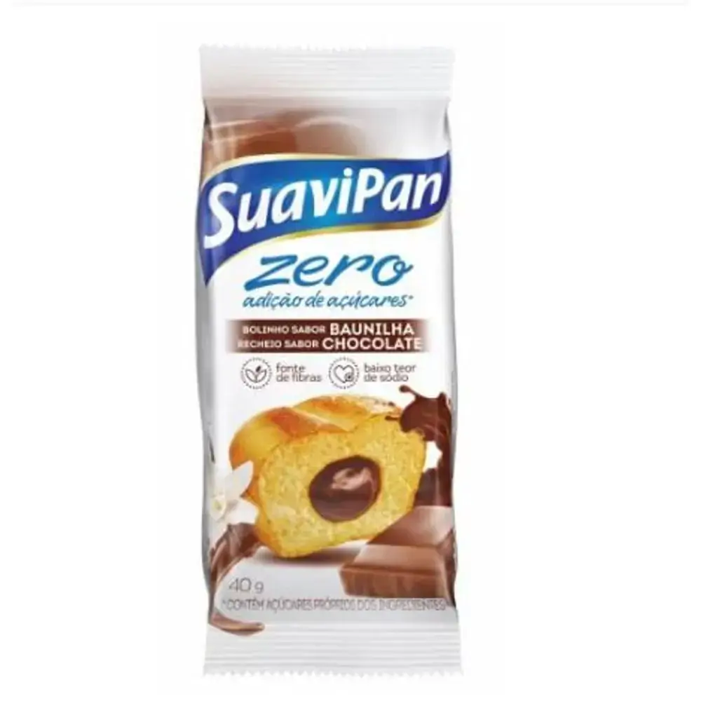 Bolinho Suavipan Baunilha/chocolate Lig 40