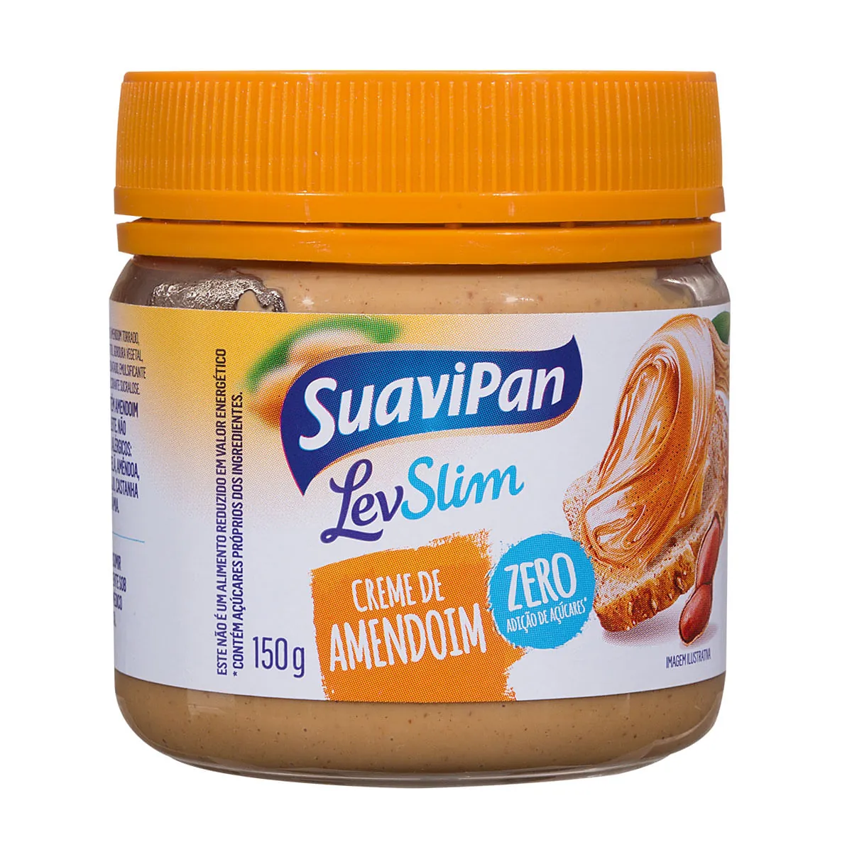 Cr.amendoim Suavipan 150g Zero