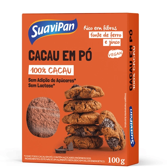 Cacau Em Pó Zero 100g