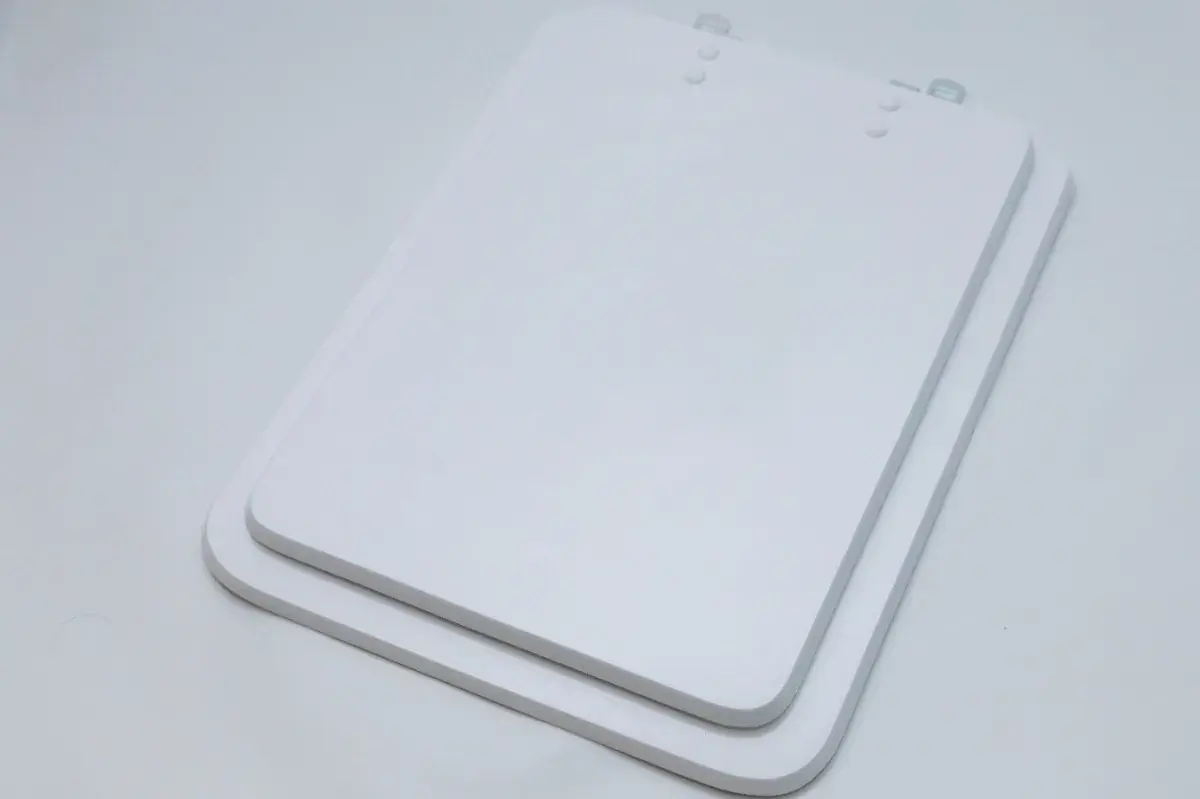 Assento Sanitário Poliester Square Branco Clean Para Incepa