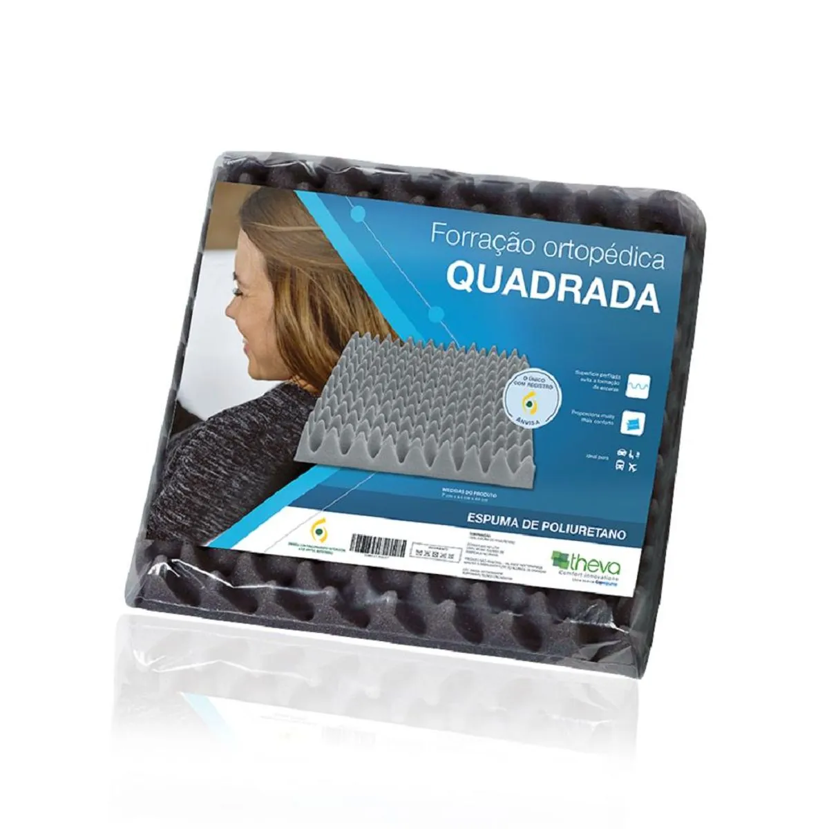 Forração Ortopedica Quadrada - Theva Forracao Quadrada