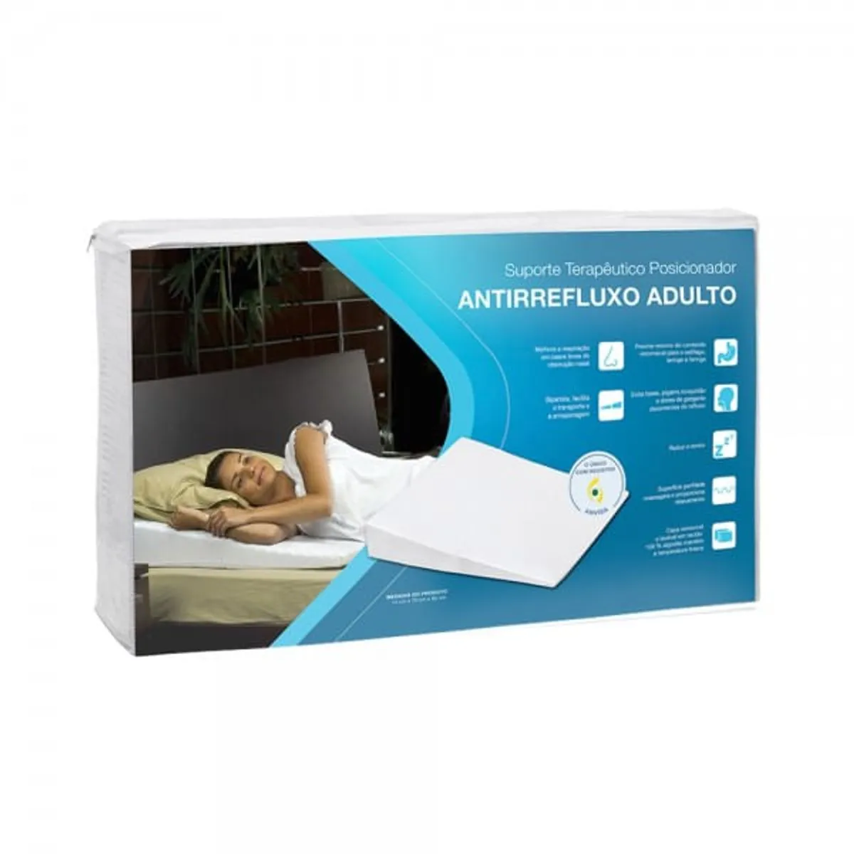 Almofada Anti-Refluxo Adulto Copespuma