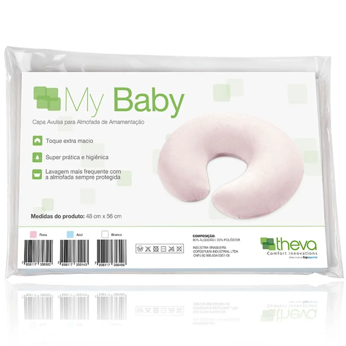 Capa para Almofada para Amamentação My Baby - Copespuma - Rosa