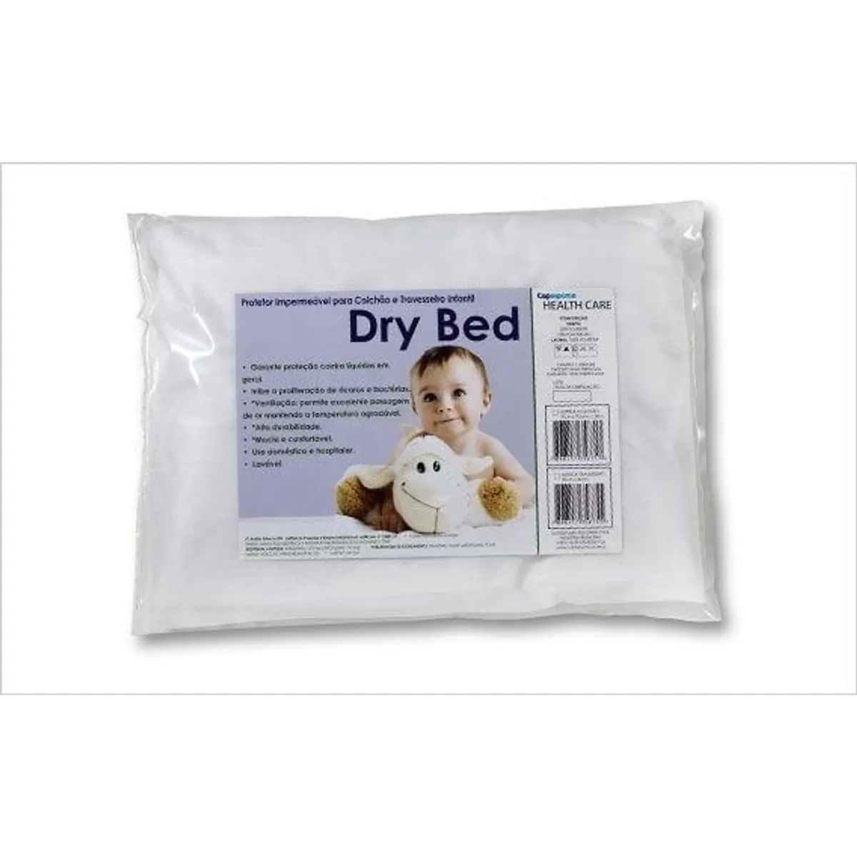 Protetor Impermeável para Travesseiro Infantil Dry Bed 30x40cm - Copespuma