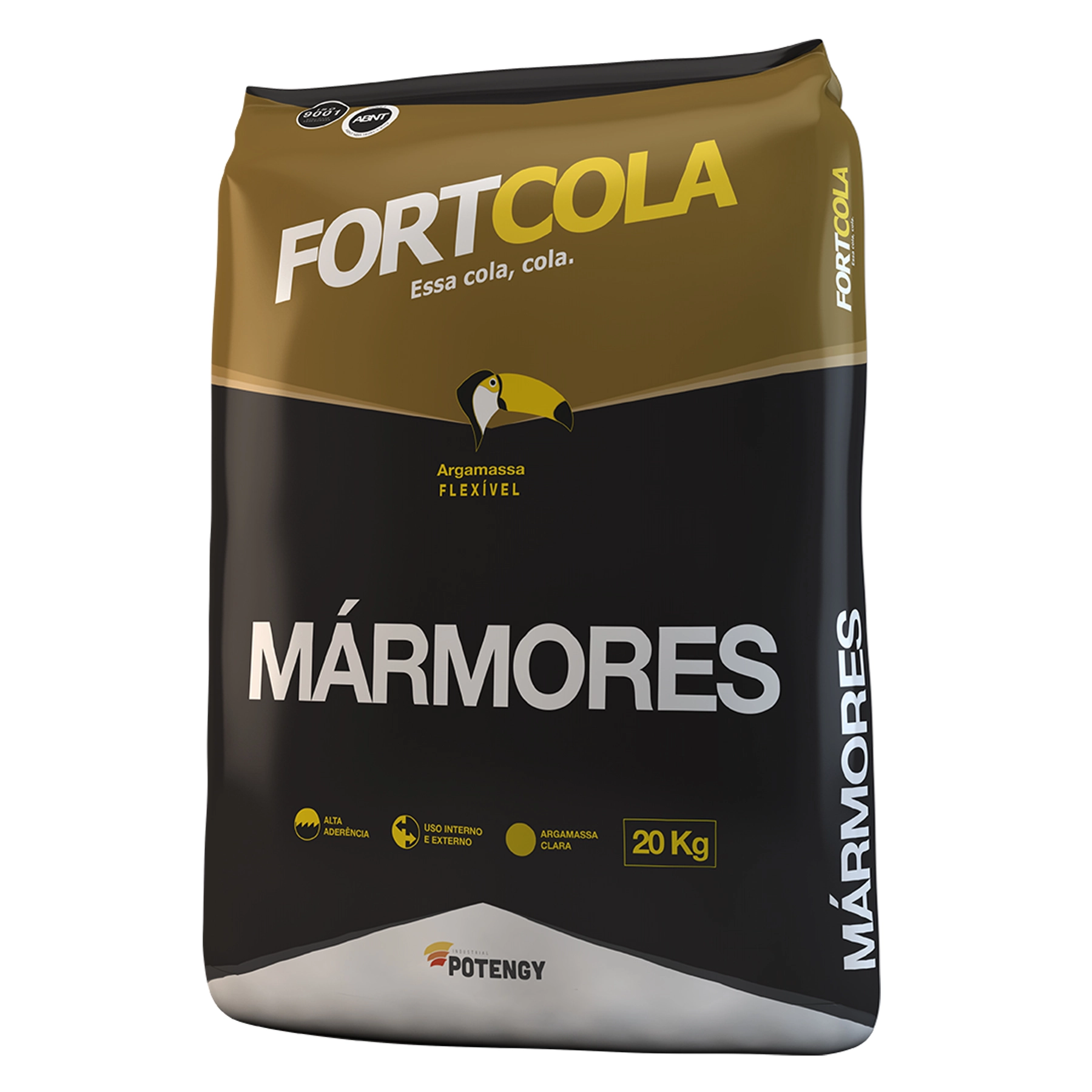 Argamassa ACII Interno e Externo 20kg Branco Fortcola