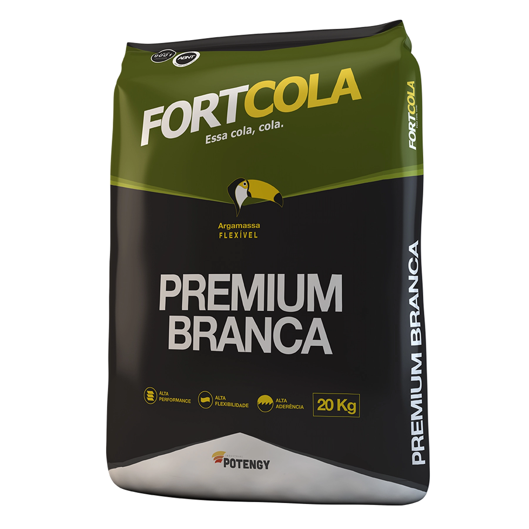 Argamassa ACIII Interno e Externo 20kg Branco Fortcola