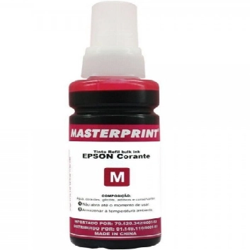 Refil De Tinta Masterprint Mg 100ml Bulk Ink Epson