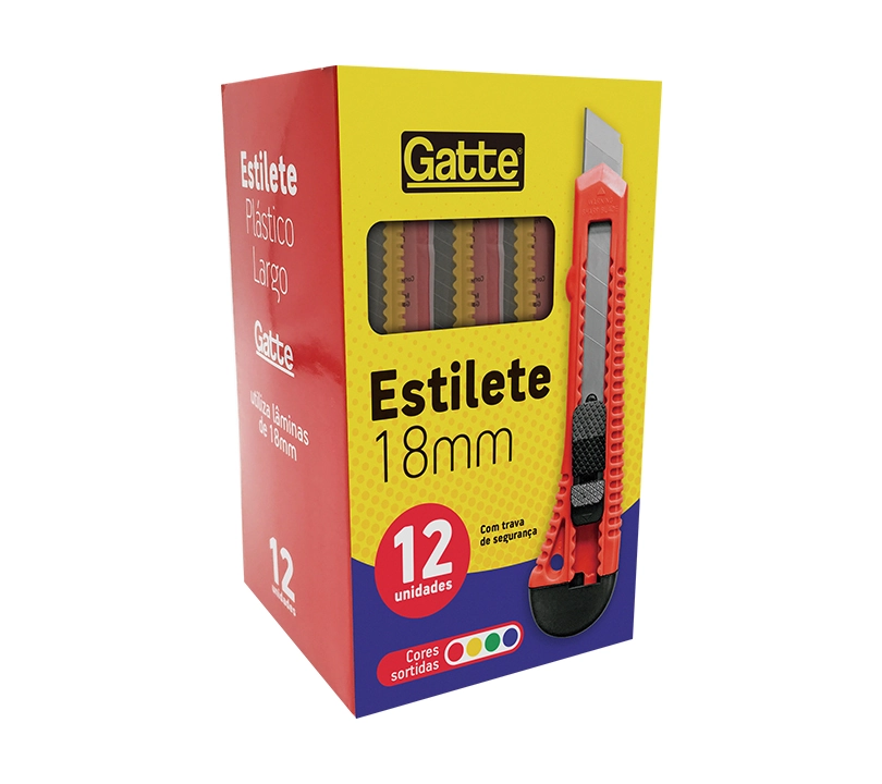 Estilete Jocar Plastico 18mm Ref.11001 Gtx