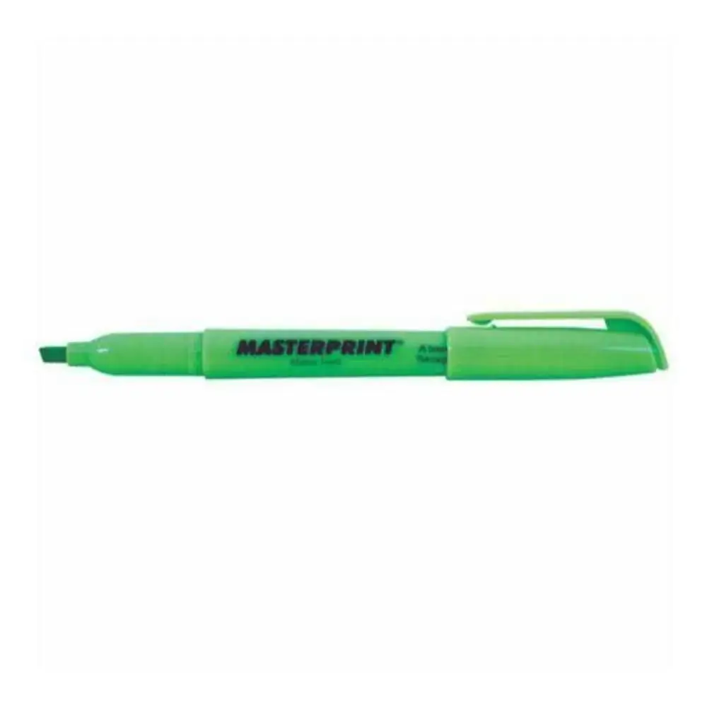 Caneta Marca Texto Verde Mp612 Masterprint