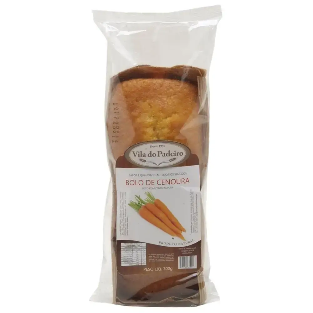 Bolo De Cenoura Vila Do Padeiro
