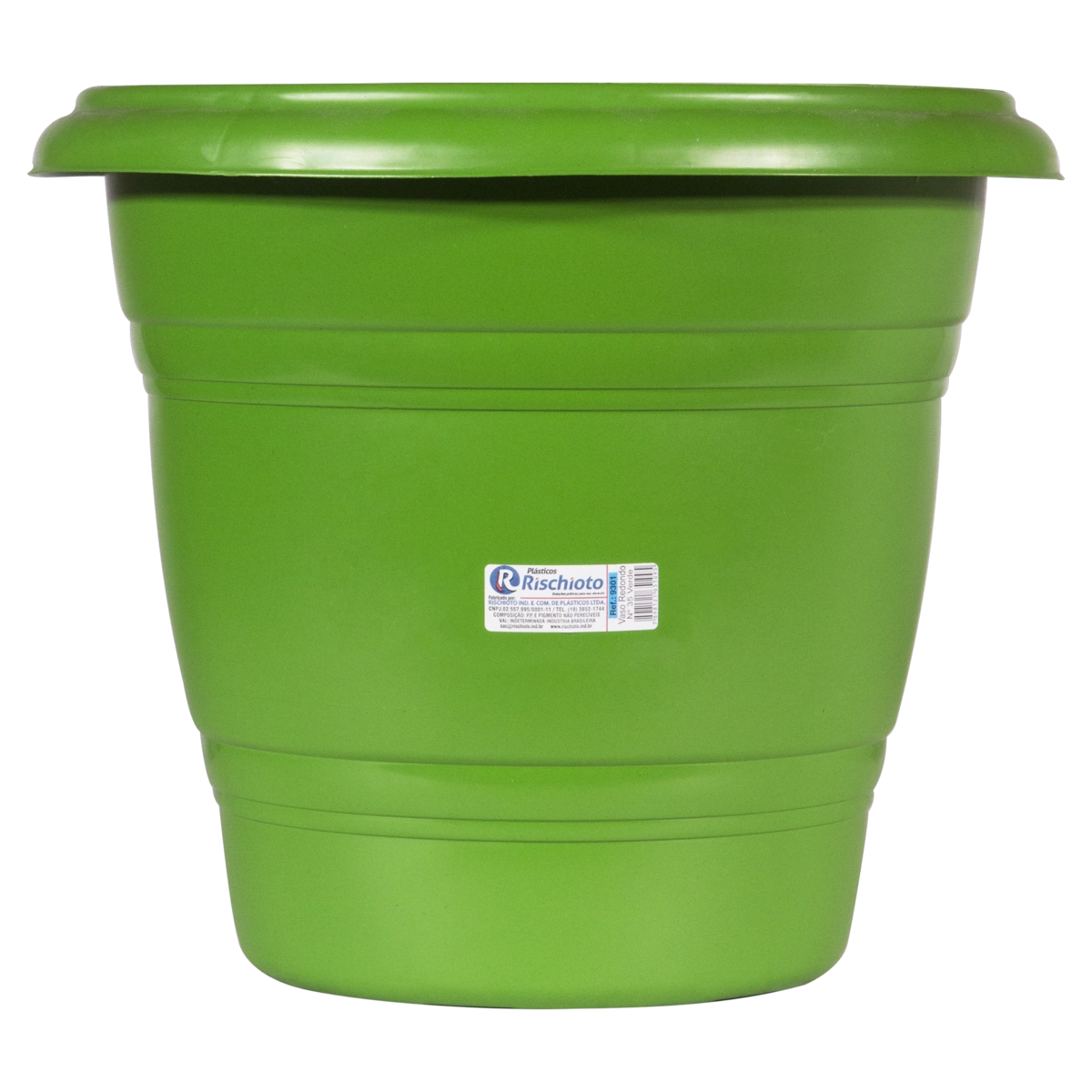 Vaso Verde Redondo Plásticos Rischioto N° 35