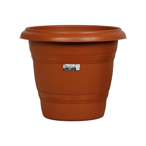 Vaso Marrom Redondo Plásticos Rischioto N 35