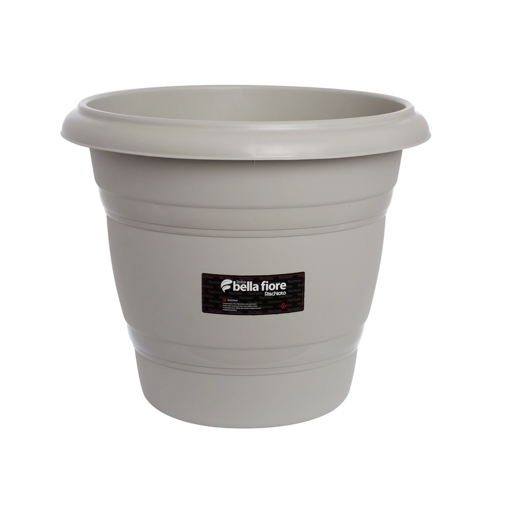 Vaso Redondo N42 Areia Rischioto 9002