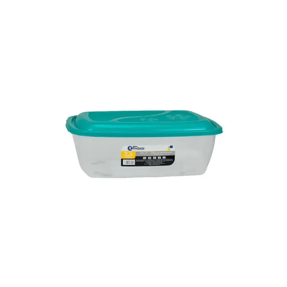 Caixa Versatil 2,5lts Retangular Transparente