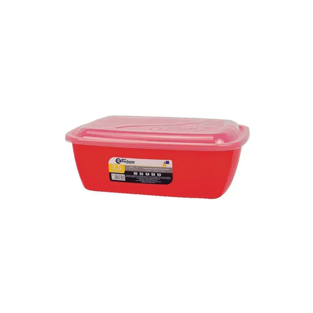 Caixa Rischioto 2,5l Versatil Retangular