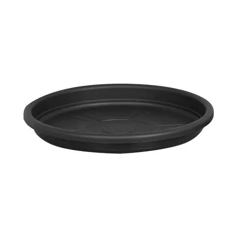 Prato De Vaso Rischioto Redondo Pret 42cm