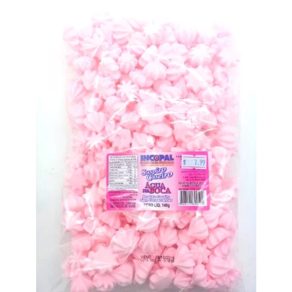 Suspiro Rosa 140g Incopal