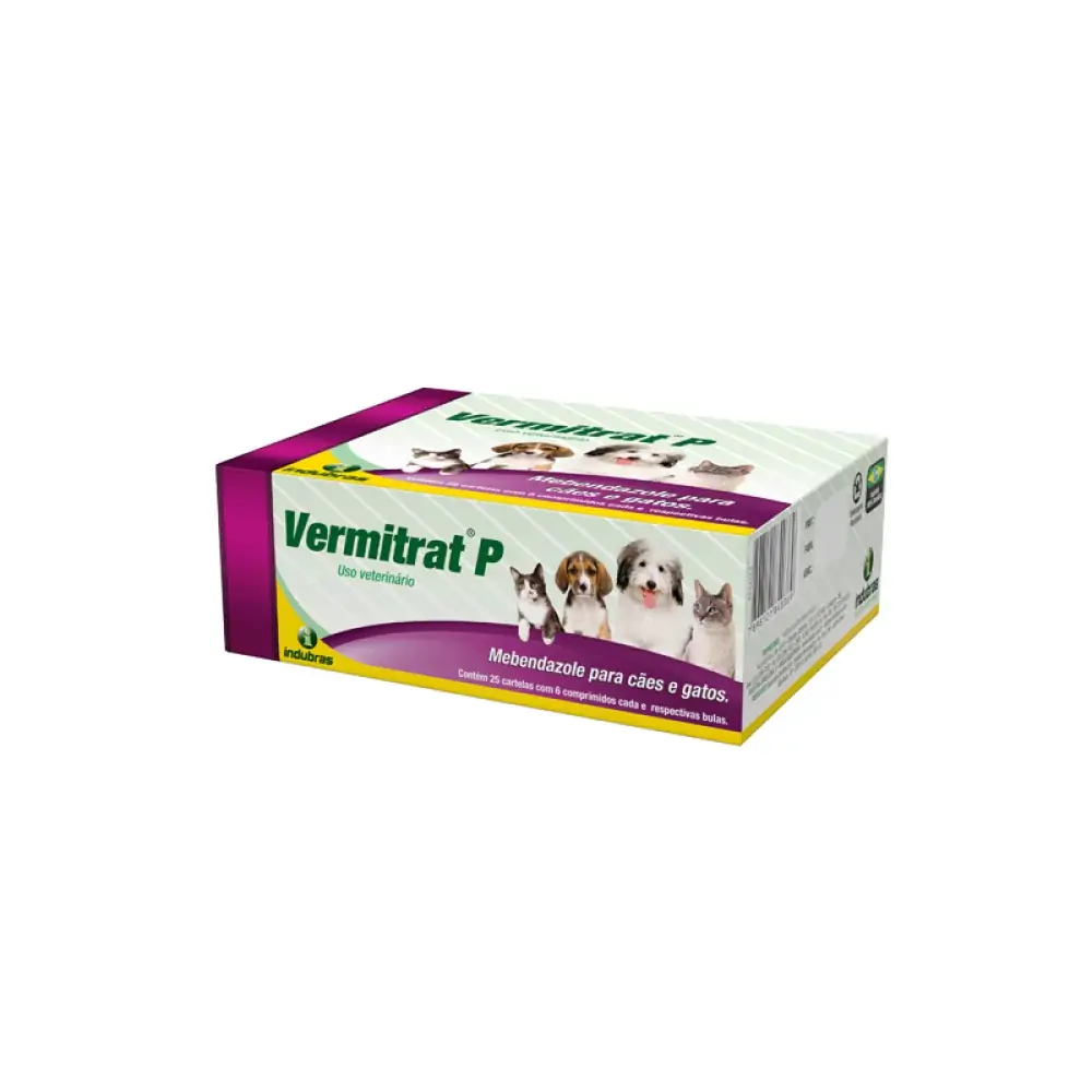 Vermitrat Caes E Gatos Comprimido