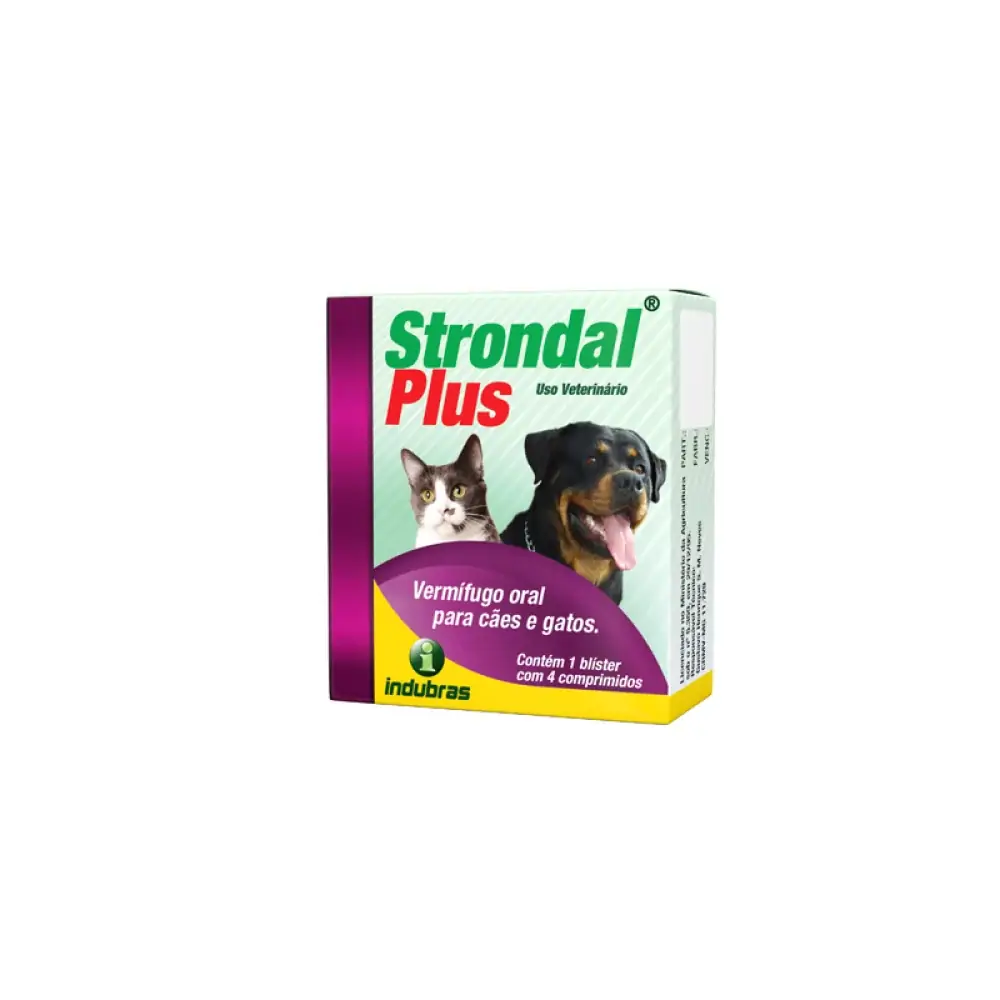 Strondal Plus 4 Comprimidos
