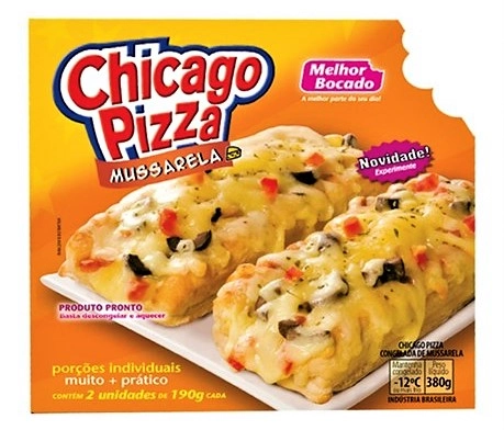 Chigaco Pizza Mussarela 380gr