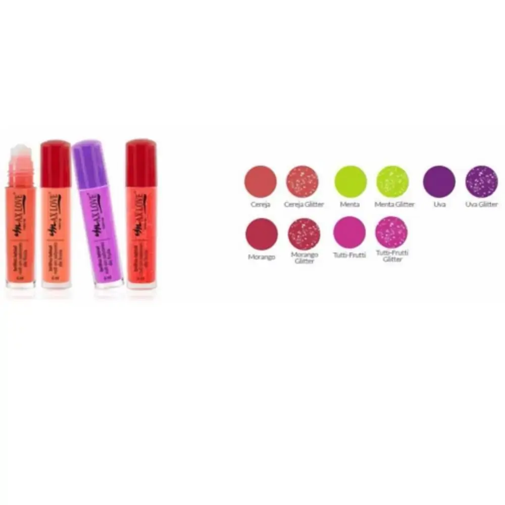 Brilho Labial Frutas Max Love Tuti Fruti 03