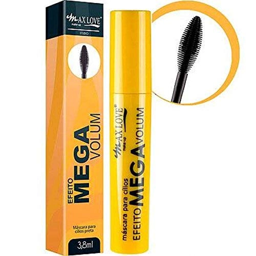 Mascara P/ Silios Max Love 4ml Azul Royal
