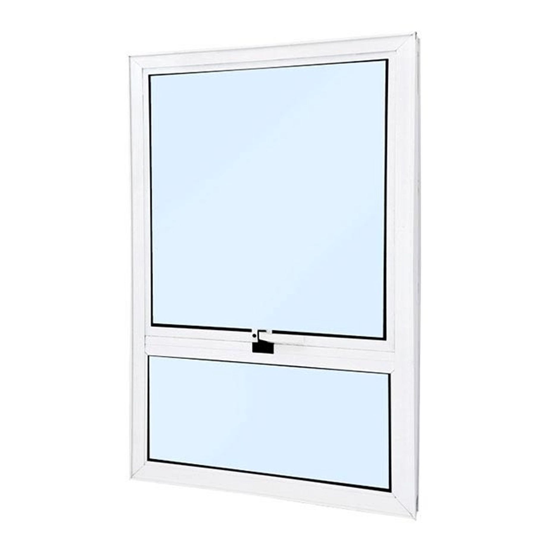 Janela de Alumínio Maxim-ar 100x60cm com Vidro Mini Boreal Magnum Atlântica Branca