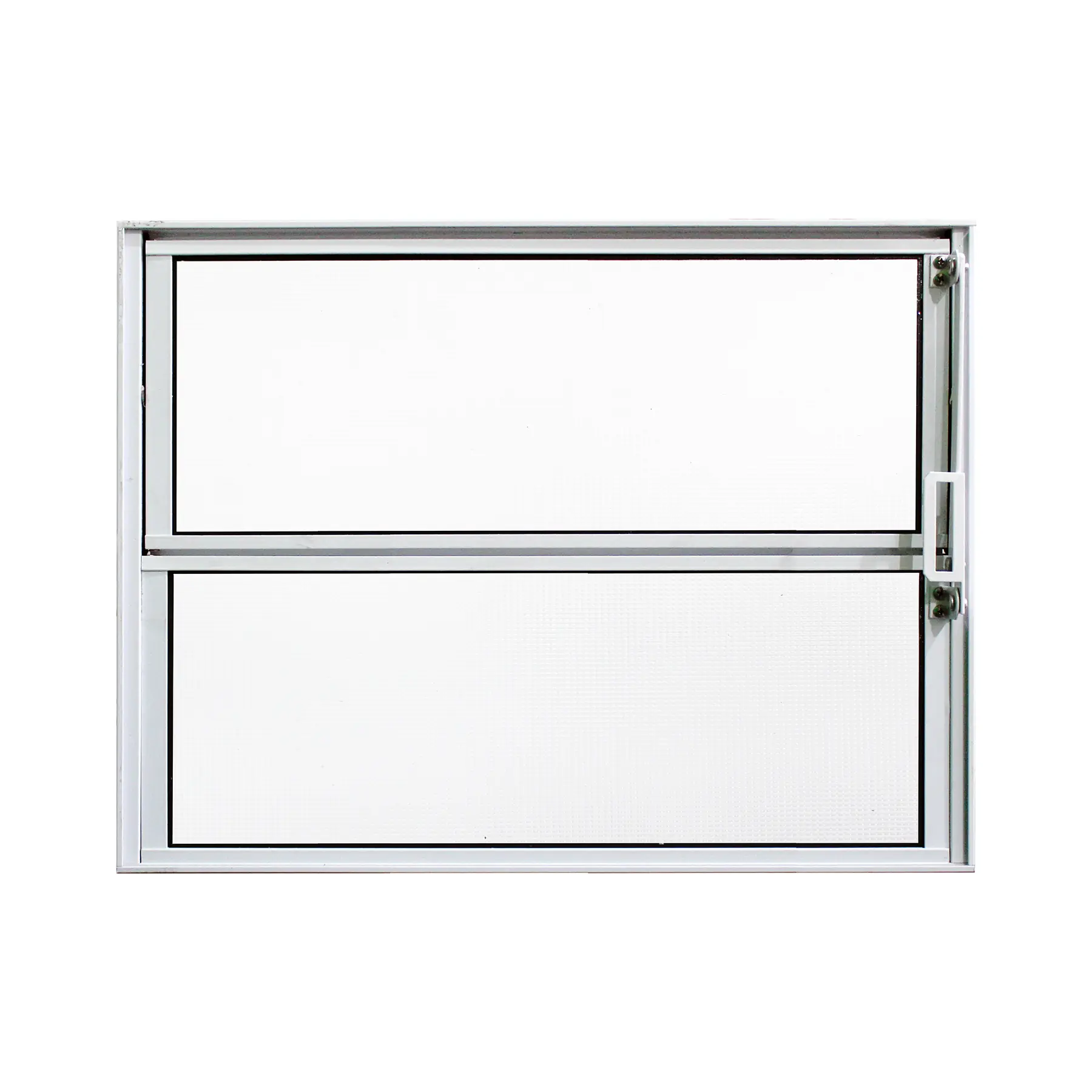 Janela de Alumínio Basculante 2 Folhas 40x60cm com Vidro Mini Boreal Fortline Atlântica Branca