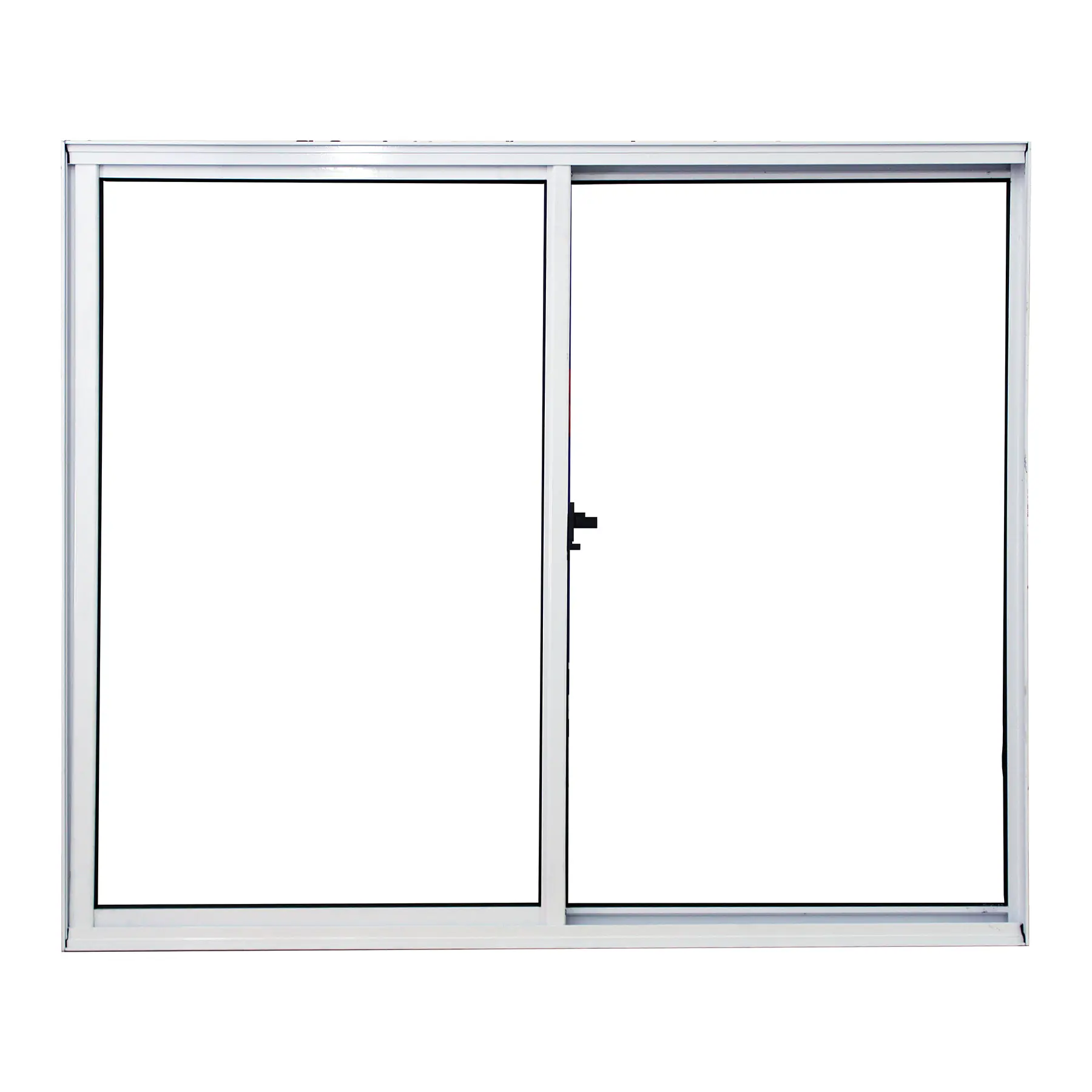 Janela de Alumínio de Correr 2 Folhas 100x150cm Fortline Atlântica Branca