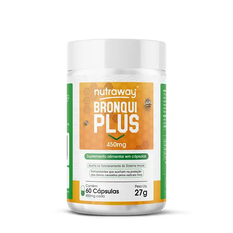 Bronquiplus 450mg 60caps - Nutraway