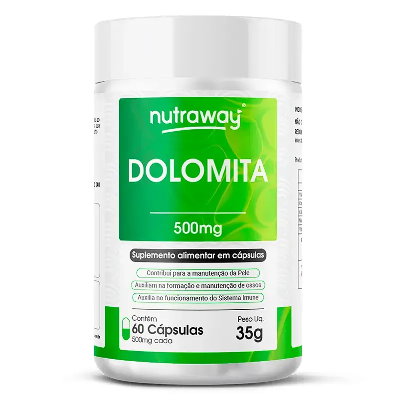Dolomita Nutraway 500mg 60 cápsulas