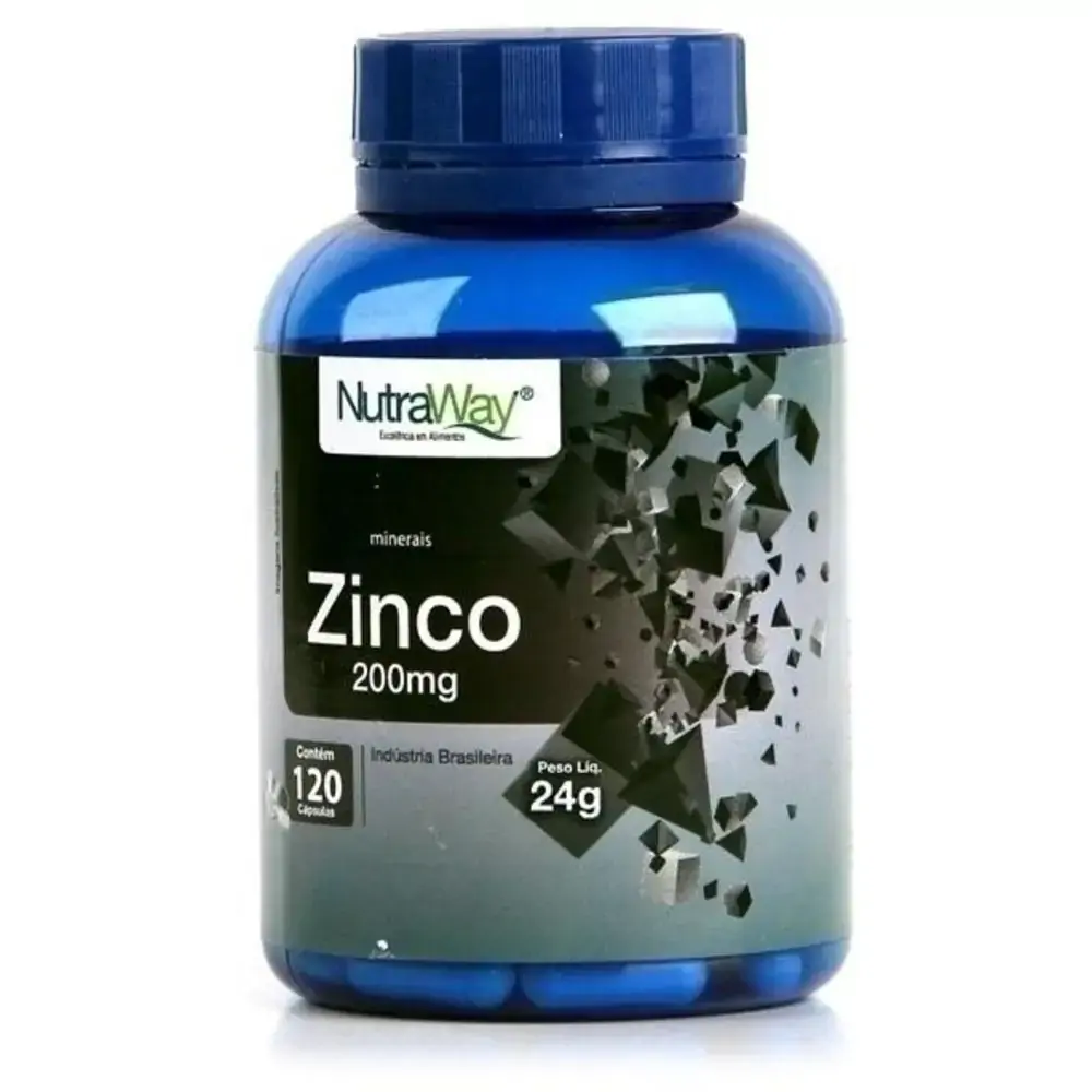 Zinco 200mg Nutraway 120caps Nutraway