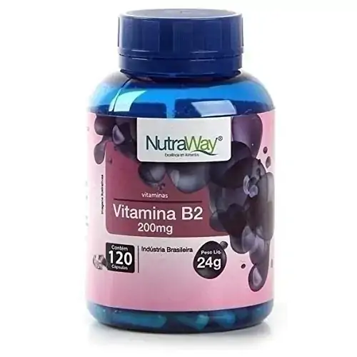Vitamina B2 Nutraway 200mg 120caps Nutraway