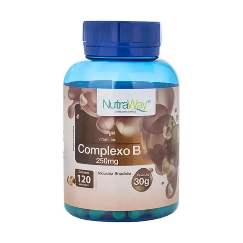Complexo B 250mg 120caps - Nutraway